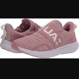 New In Box, Under Armour Women's Surge 3 Pink Running Shoes, sz 6